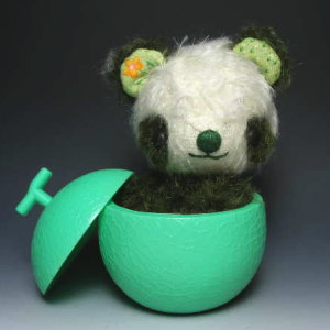 しろくろや　パンダちゃん　アーティストベア アーティストベア パンダちゃん セット ハンドメイド ぬいぐるみ し