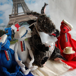 超レア！アーティストベア　テディベア　ミニチュア 鶴田眞利子さん 超レア！アーティストベア テディベア ミニチュア 鶴田眞利子さん